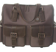Jack brown rolling satchel